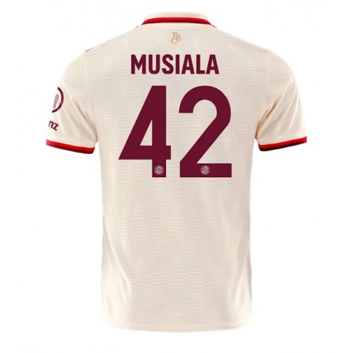 Fotbalové Dres Bayern Munich Jamal Musiala #42 Alternativní 2024-25 Krátký Rukáv